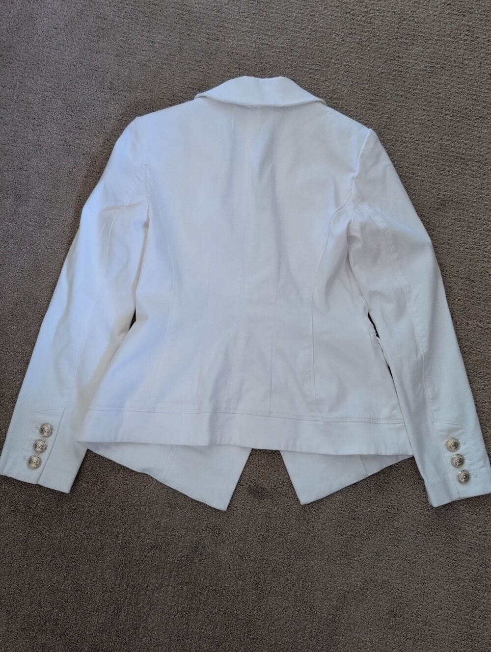 White House Black Market Women's Double Breasted Casual Trophy Jacket - Picture 8 of 9